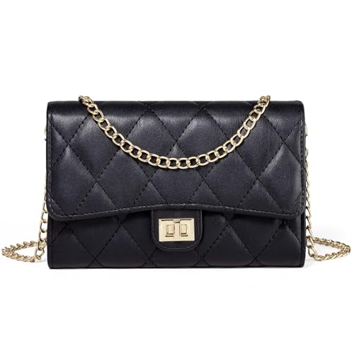 Small Cross Body Purses Sling Crossbody Bags for Women, Shoulder Bag Tote Purse Cross Body Bag Phone Bags - color: O Black
