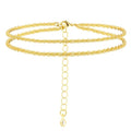 Gold/Sterling Silver Anklet Bracelets for Women Waterproof, Non Tarnish 925 Sterling Sliver Plated Heart Evileye Butterfly Charm, Dainty Summer Beach Anklets for Women, Beach Vacation Bikini Outfits for Her Mom - style: Sparking-Gold