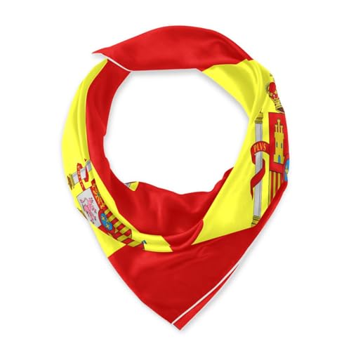 Silk Scarf Women Silk Neckerchief Sleep Wrap Head Scarf Square Headwear Lady Aesthetic Accessory 35.4 * 35.4in - color: Style3