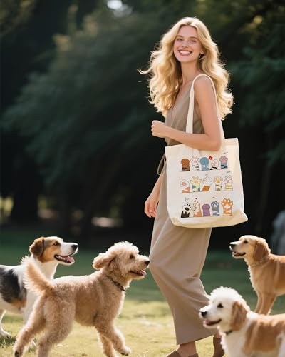 METALPHA Aesthetic Tote Bag for Women Girls - Resuable Double-Sided Printed Canvas Tote Bag with Snap Closure and Pocket - color: Sayhi