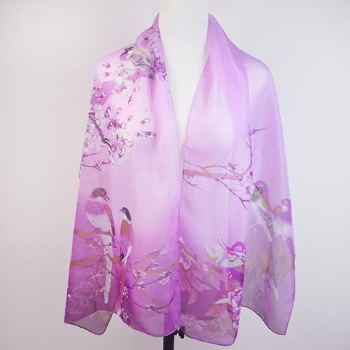 Boho Scarf for Women Lightweight Summer Scarves Fashion Shawl Wrap - color: H06