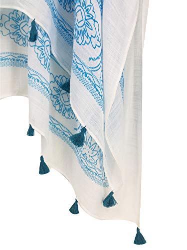 Breezy Lane Kimonos for Women Swimsuit Coverups Beach Cover Up Swimwear Cardigan Summer - color: B Azure