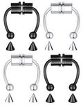 1-16Pcs 16G 18G 20G 22G Nose Rings Hoops Nose Piercings Fake Nose Ring Fake Septum Nose Ring Fake Lip Rings Fake Septum Piercing Fake Nose Piercing Fake Nose Hoop Faux Nose Rings Clip On Nose Cuffs Nose Piercing Jewelry Nose Rings for Women Men Nose Hoops