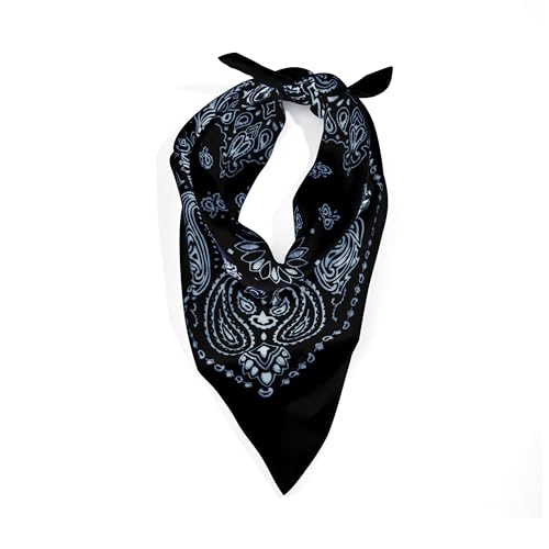Rothco Trainmen Paisley Bandana - Standard - 22" X 22" - color: Navy Blue