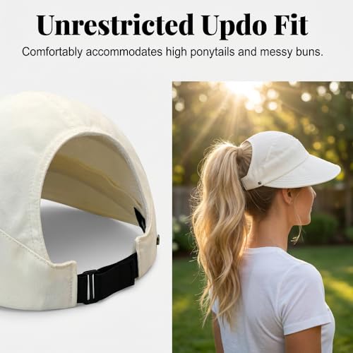 2 Pcs Women's Trendy Breathable Sun Hat, 2026 New Wide Brim UV Protection Hollow Top Sun Hat Summer Beach Packable Visor - color: Black