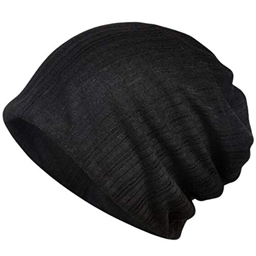 Women's Baggy Slouchy Beanie Chemo Hat Cap Scarf - color: 3 Pack-f