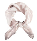 FEIBOON Mulberry Silk Scarfs Neck Scarf 21" Small Square Scarfs hair scarf bandana Neckerchief Headscarf for Women - color: Lavender