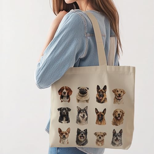 Aesthetic Tote Bag for Women | Medium Size with Inner Pocket | Stylish & Practical - color: Dark