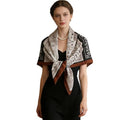41" Large Square Scarf Hairscarf Fashion Scarves Hair Wrapping Scarfs Night Sleeping Headscarf for Women B06 - color: B0611