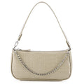 Loiral Small Purse for Women, Retro Classic Tote HandBag Shoulder Bags Clutch Purse - color: Cloud Beige