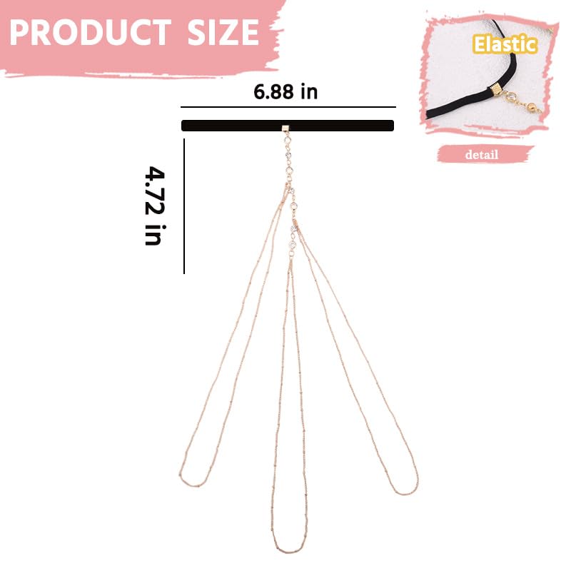 Multi-Layer Leg Ring Chain for Women Summer Thigh Chains Charm Fashion Body Accessories Decor for Women Ladies Leg Belts