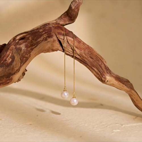 Gold Dangling Earrings for Women，Cuff earrings Chain Hoop Helix Hook Earrings for Women Unique Huggie earrings Trendy Stud ear chain 2025 Jewelry Gifts - color: gold drop