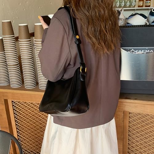 Crochet Beach Bags for Women, Reinforced Strap Woven Tote Bag with Zipper, Lined Boho Summer Vacation Travel Purse - color: Black