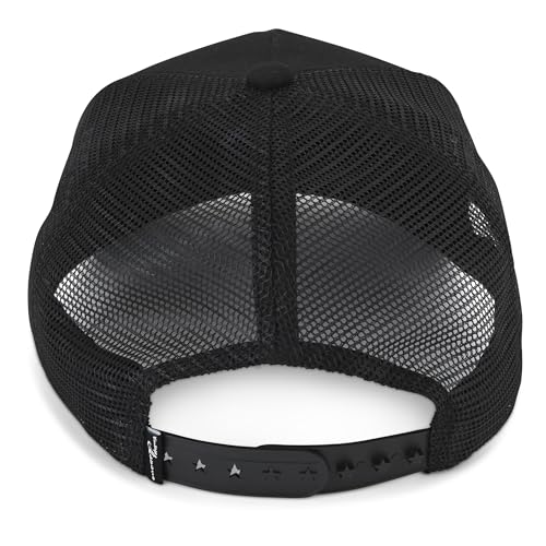 VINTAGE HAVANA Trucker Hats Women | Mesh Adjustable Snapback Hat | Men & Women Cute Trendy Fashion Baseball Cap - color: Black/Pearl