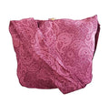 BTP! Thai Cotton Hippie Hobo Sling Crossbody Bag eco Friendly Shopping bag Paisley Print Large - color: Wine Pl24