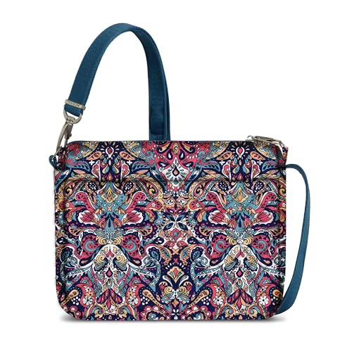 Travelon Anti-Theft Classic Small East/West Crossbody - color: Summer