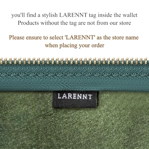 Full Grain Leather Coin Purse with Key Chain - Small Change Purse Keychain Card Holder Keychain Pouch Small Keychain Wallet for Women and Men (Forest Green) - color: Forest Green, Regular Size