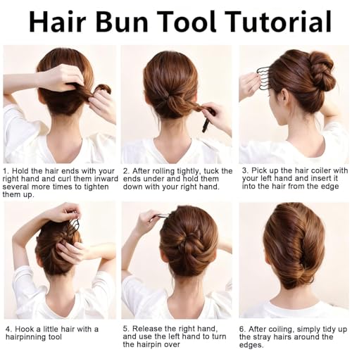 Elegant Hair Fork for Women, Updo Hair Pin for Thick Hair, Decorative Bun Holder Clip, Modern Hair Stick for Chignon and Twist
