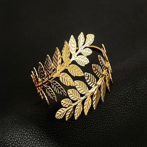 Frodete Arm Cuff Bracelet for Women Gold Upper Arm Jewelry Bangle Cuff Bracelets Starfish Shell Beach Jewelry Trendy Stuff Gifts - color: D5:arm cuff