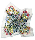 Shanlin Unisex Floral Cotton Square Scarf Bandanas 22x22 inch - color: Holly