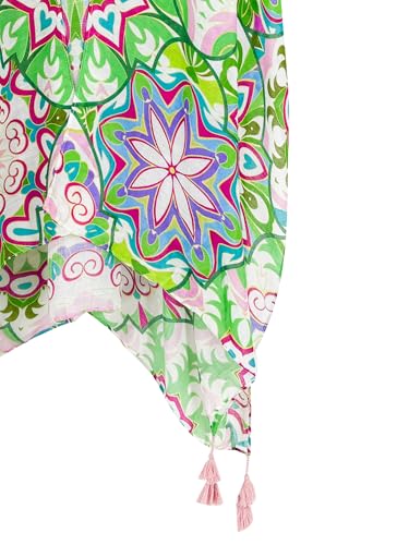 Breezy Lane Kimonos for Women Swimsuit Coverups Beach Cover Up Swimwear Cardigan Summer - color: Boho Green