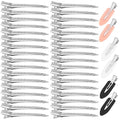 40 Pcs Hair Clips Women Styling, Alligator Metal Hair Clips, Hair Pin Curl Rollers Clips, 34 Pcs 3.5"Duckbill Sectioning Hair Clips and 6 Pcs 2.3"No Crease Clips