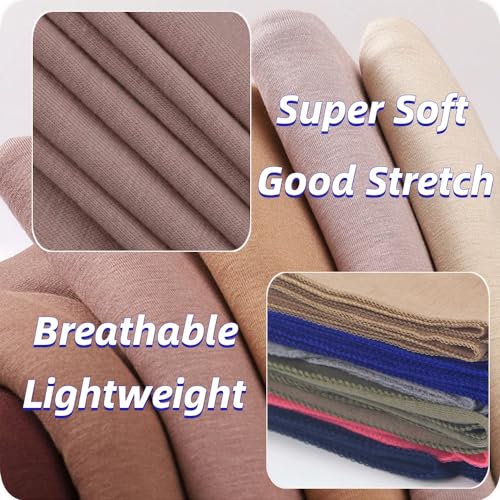 Nonbongoy Head Wraps for Black Women Stretch Headwraps Large Hair Wraps Hijab Scarves for Muslim Head Scarf Turban Headbands - color: 1-gray Headwrap