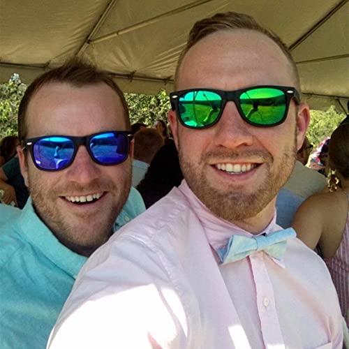 Eyegla Sunglasses Bulk Party Sunglasses Pack 80s Shades Eyewear Set for Men Women 8/10/20/30Pack - color: Black Frame+colorful Mirror Lens Lens 30 Pack