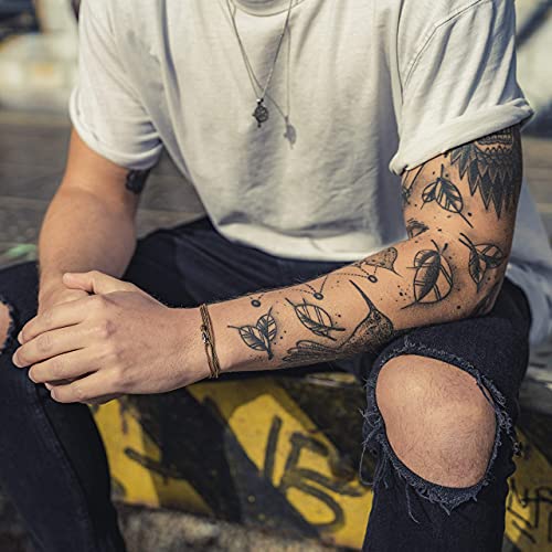 Made by Nami Nautical Rope Bracelet for Men Waterproof & Adjustable Wrap String Bracelets with Snap Hook Gift for Him - color: Coyote Silver