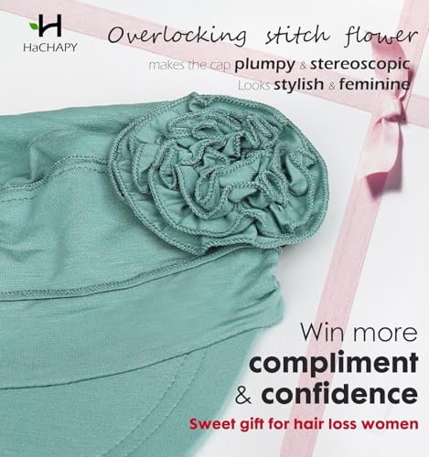 Hachapy Soft Newsboy Cap for Women Slip on Headwear Summer - color: Green