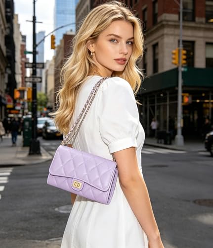 Small Cross Body Purses Sling Crossbody Bags for Women, Shoulder Bag Tote Purse Cross Body Bag Phone Bags - color: D Purple