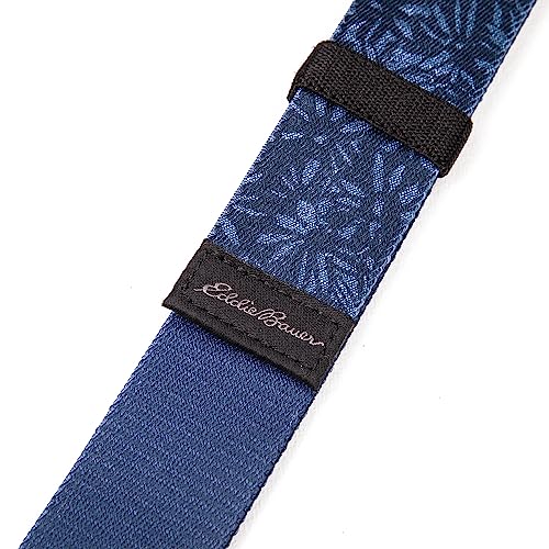 Eddie Bauer Women's Active Stretch Webbing Trail Belt With Quick Release Buckle, One Size Fits Most - color: Blue Graphic