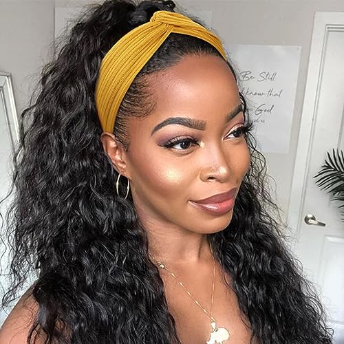 DRESHOW 10 Pack Headbands for Women Criss Cross Vintage Head Wrap Boho Headband Twisted Elastic Hair Accessories - color: 0-10 Pack: Cross Style A
