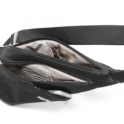 Baggallini Mini Sling - 12x7" Sling Crossbody Bag Backpack with Adjustable Shoulder Strap - color: Pacific