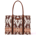 Wrangler Aztec Tote Bag for Women Boho Shoulder Purses and Handbags - color: Angel Diamond Camel