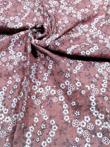 Shanlin Unisex Cotton Square Bandanas Scarves 24x24 - color: Floral2-red