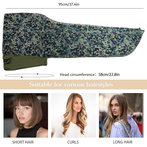 XYIYI Head Scarf for Women Chemo Patients Headwear Cancer Hair Loss Headwrap Cover Hat Turban Covering Wrap - color: Army Green