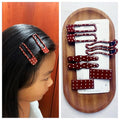 Lemeilleur 8 PCS Vintage Metal Hair Clip Duck Teeth no slip Hair Pins Hair Barrettes for Thick Thin Hair For Women Girls