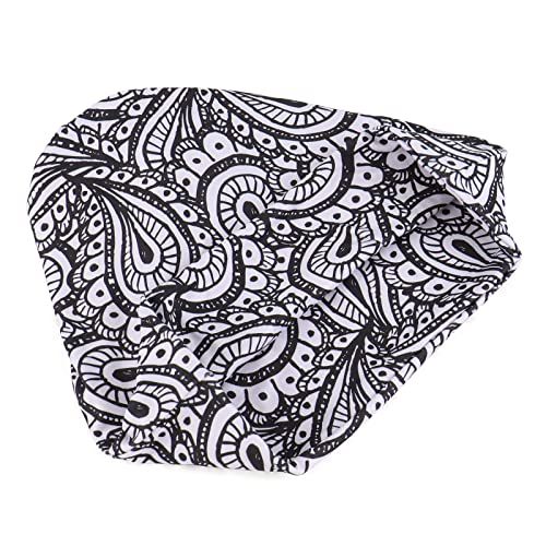KAKU NANU Women Turban Chemo Beanies Pre Tied Caps Baggy Slouchy Headwear Sleep Scarf - color: Texture