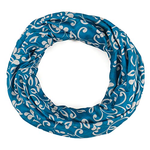 KAKU NANU Women Turban Chemo Beanies Pre Tied Caps Baggy Slouchy Headwear Sleep Scarf - color: Floral
