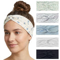 Waliah 6 Pcs Cute Headbands for Women Trendy Head Bands for Women's Hair Non Slip Fashion Headband