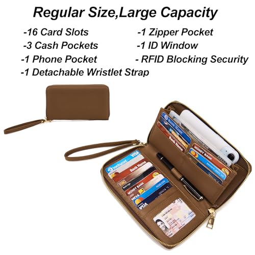 Purses And Wallets Set For Women Work Tote Satchel Handbags Shoulder Bag Top Handle Totes Purse With Matching Wallet - color: A55-3pcs/Set Brown