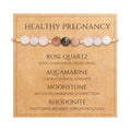 Empath Anxiety Calming Protection Bracelets Gifts for Her, Natural Healing Natural Stone Beaded Bracelet Healing Bracelets Jewelry for Women - color: Healthy Pregnancy