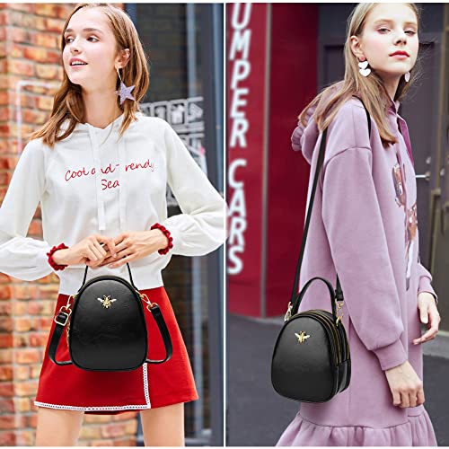 Small Crossbody Bags Shoulder Bag for Women Stylish Ladies Messenger Bags Purse and Handbags Wallet - color: 11-1-black