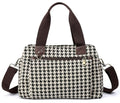 Canvas Hobo Bags for Women Casual Tote Bag Purses and Handbags Multi-Color Striped Crossbody Bags Ladies Top Handle Satchel - color: Wy31-gousthooth