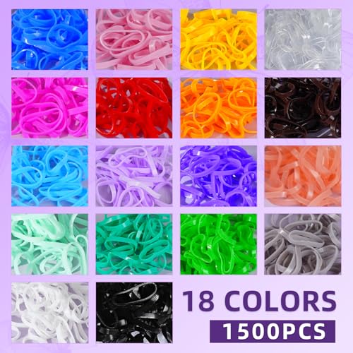 Hair Accessories Set for Girls Toddlers - Colorful Small Bands for Hair, No Damage Elastic Hair Ties, Clips and Topsy Tail Tools - size: 3 Count (Pack of 1)