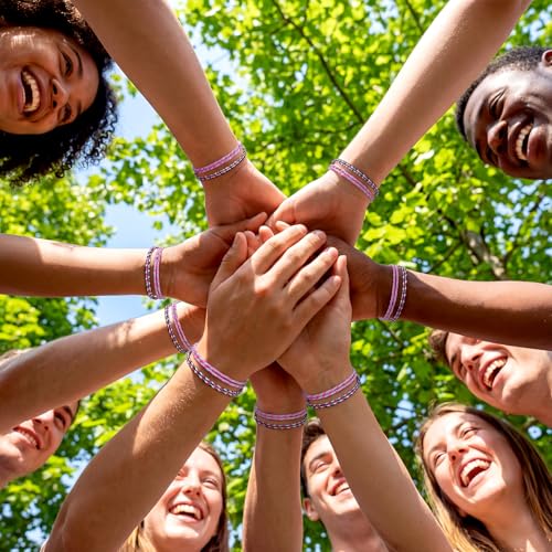 30Pcs Woven Wrap Friendship Bracelets, Handmade Boho Braided Friendship Bracelet Colorful Adjustable String Bracelets for Women Matching Accessory