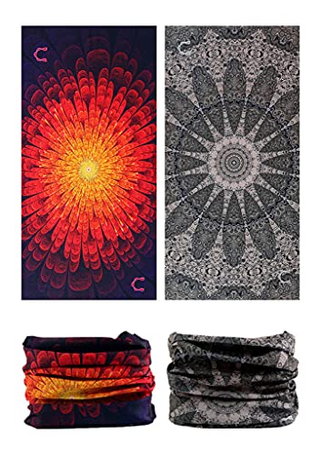 Head Wrap Headwear Headband Bandana Face Mask magic scarf for men & women - color: 12pcs. Elegance