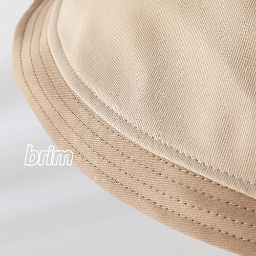 Women Sun Hats Wide Brim Summer Beach Fishing Hats Foldable UV Protection Cap - color: Black