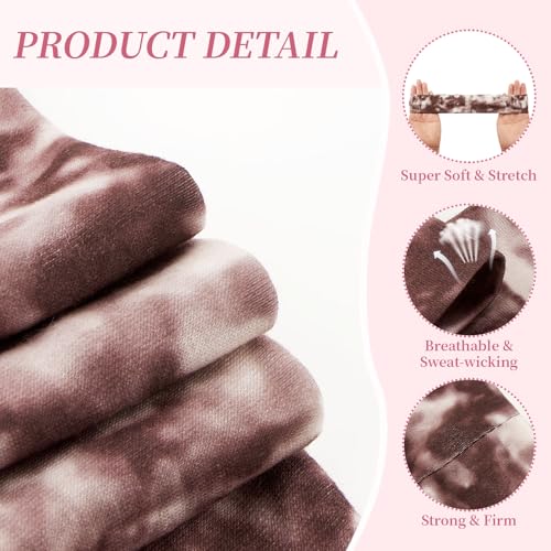 QIUTIMIY Headbands for Women Non Slip - 6 Pack Soft Stretchy Hair Bands for Women’s Hair – Fashion Sports Headbands for Yoga, Workout, Running, Gym, Daily Wear（Style 15） - color: Style 15